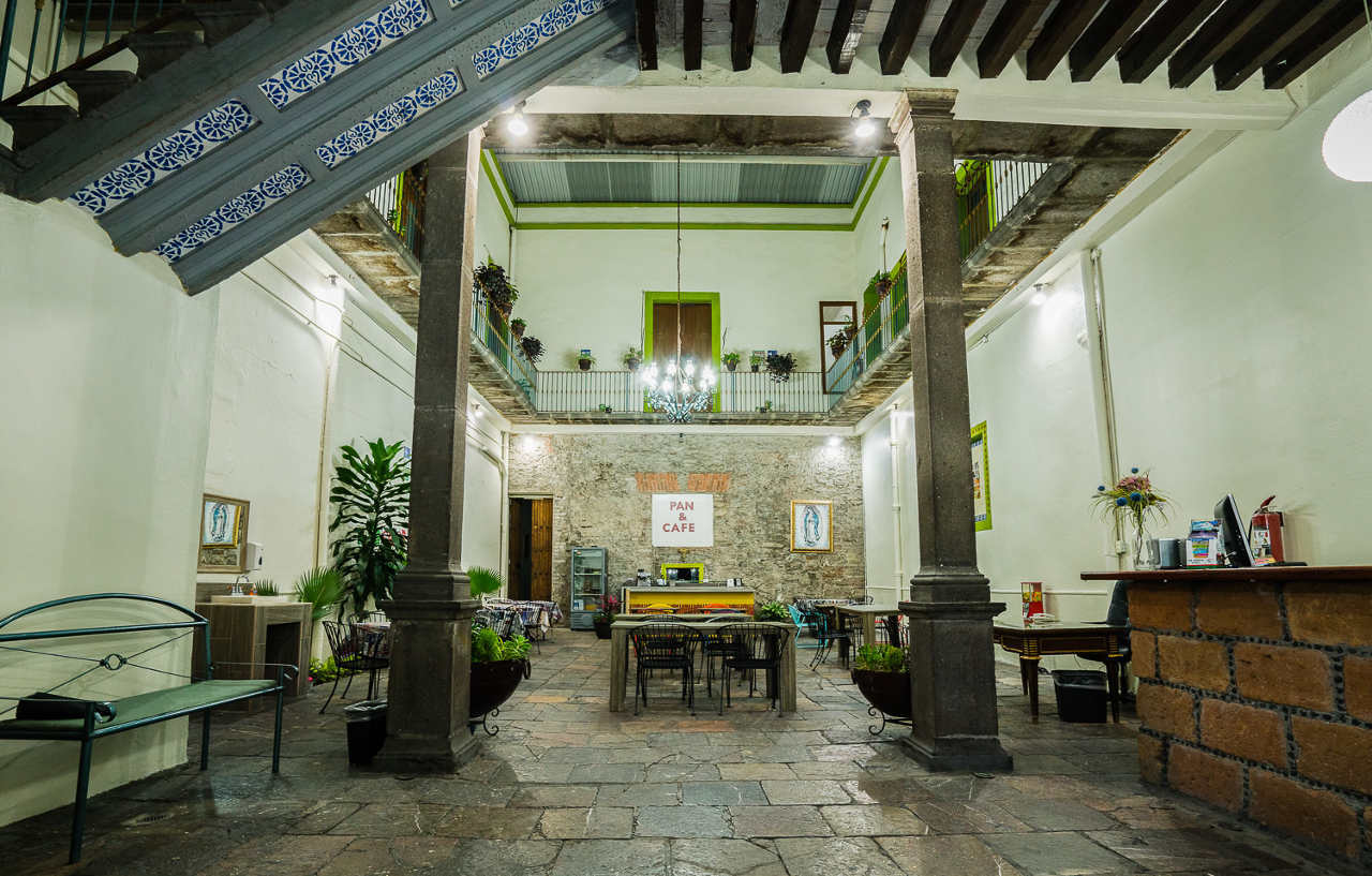 Hostal Santo Domingo Puebla Exterior foto